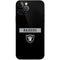 NFL Las Vegas Raiders Black Performance Series iPhone 12 Pro Skin